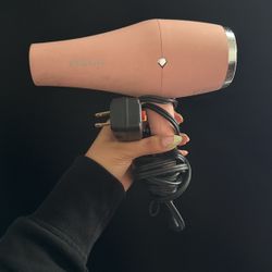 Pink Hair Blow Dryer