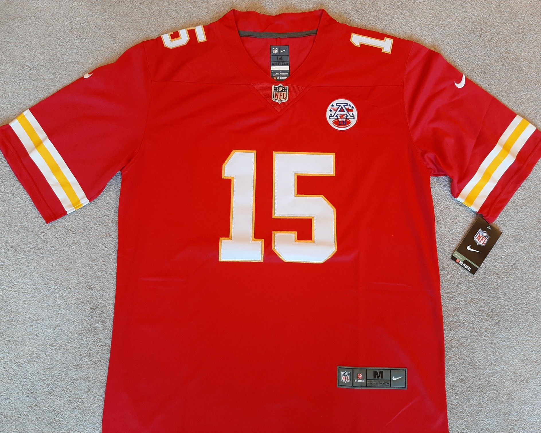 (M) Kansas City Chiefs Mahomes Jersey Adult Size Medium