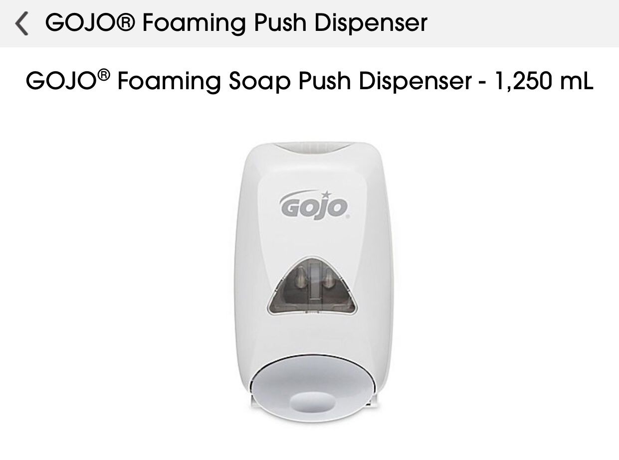 Soap dispenser/ Hand sanitizer