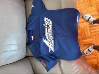 Authentic Houston Astros Craig Biggio throwback jersey