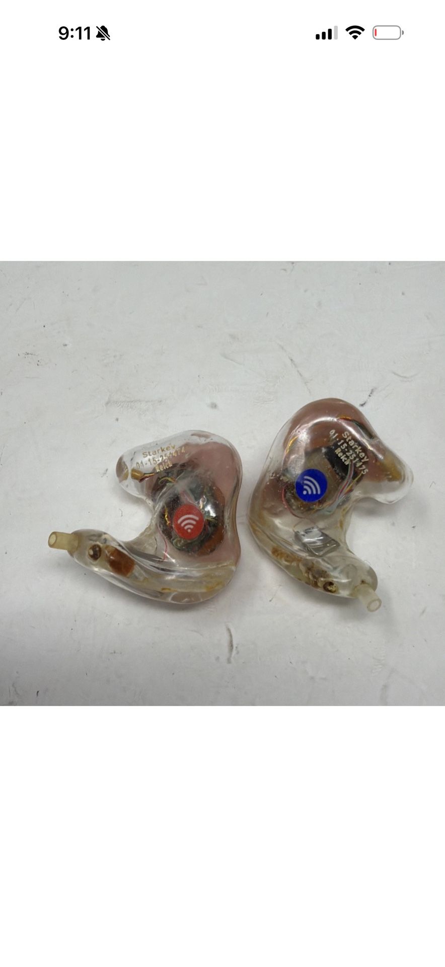 Starkey 01-15-251475 / 01-15-251474 Hearing Aid - Reich Canal Hearing Aid