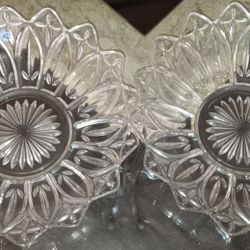 2 Glass Bowls