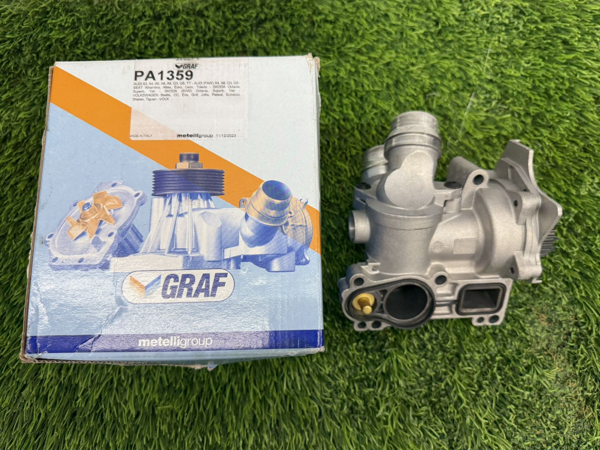 2008-2018 Audi Volkswagen GRAF Engine Water Pump #PA1359 (READ DESCRIPTION)