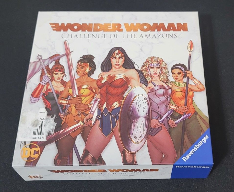 Wonder Woman: Challenge of the Amazons Board Game – Complete, Light Box Wear