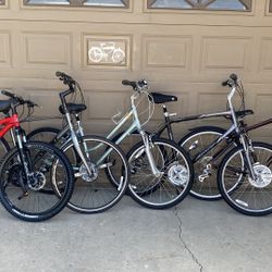 Mountain , Beach Cruisers And Hybrid Bikes