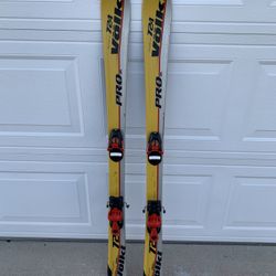 Volkl Skis 724 Jr. Pro 130 cm Skis Salomon bindings