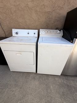 Working Maytag Washer and Kenmore Dryer Set – Fair Condition – $100 OBO
