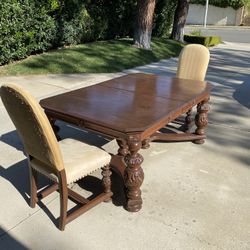 Dining Table and Two Chairs