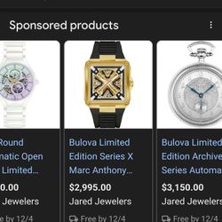 Bulova Limited Edition Series X Marc Anthony 85/600