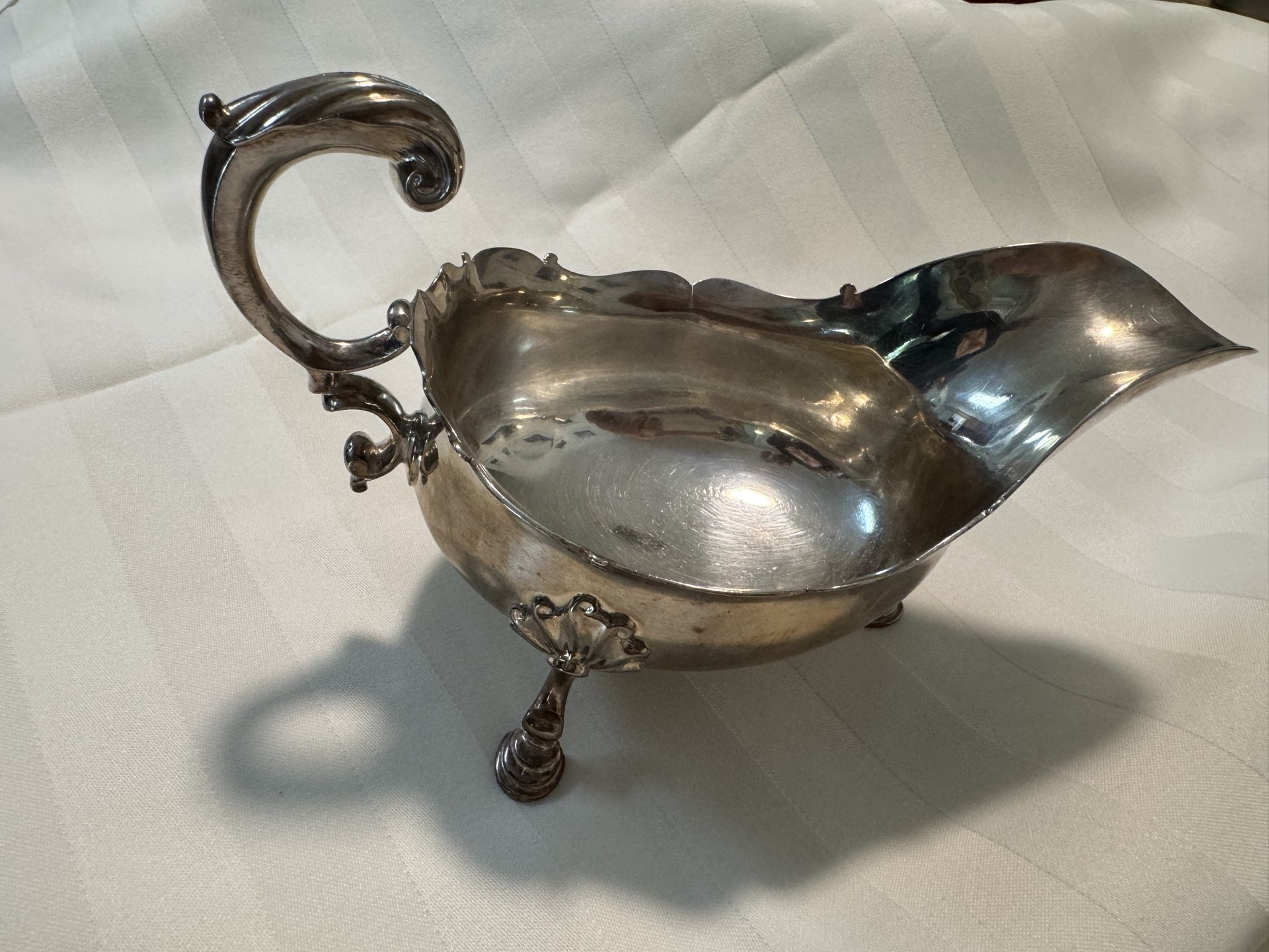 Vintage Sterling Gravy Boat