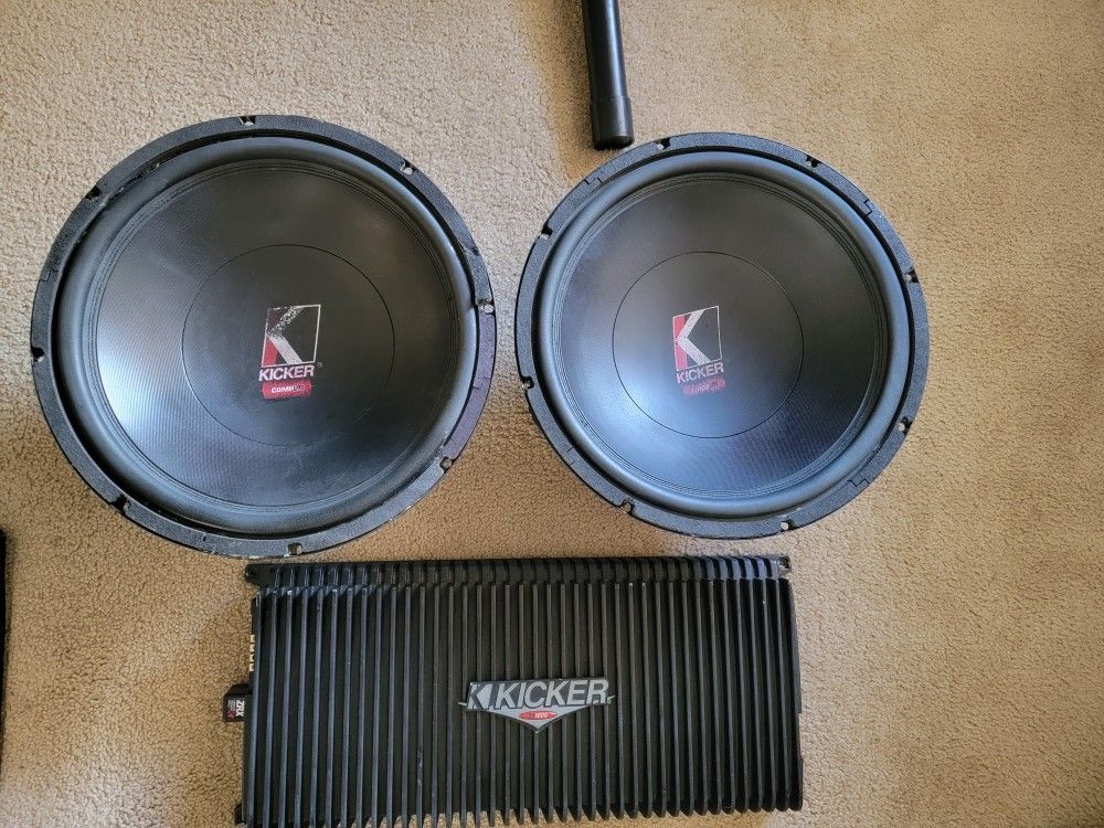 Old School Kicker Bass / Comp VR Subs Only. (Amp Sold)