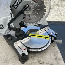 Ryobi 10 In Electric Miter Saw 