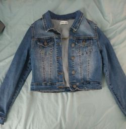 Womans size small blue jean jacket