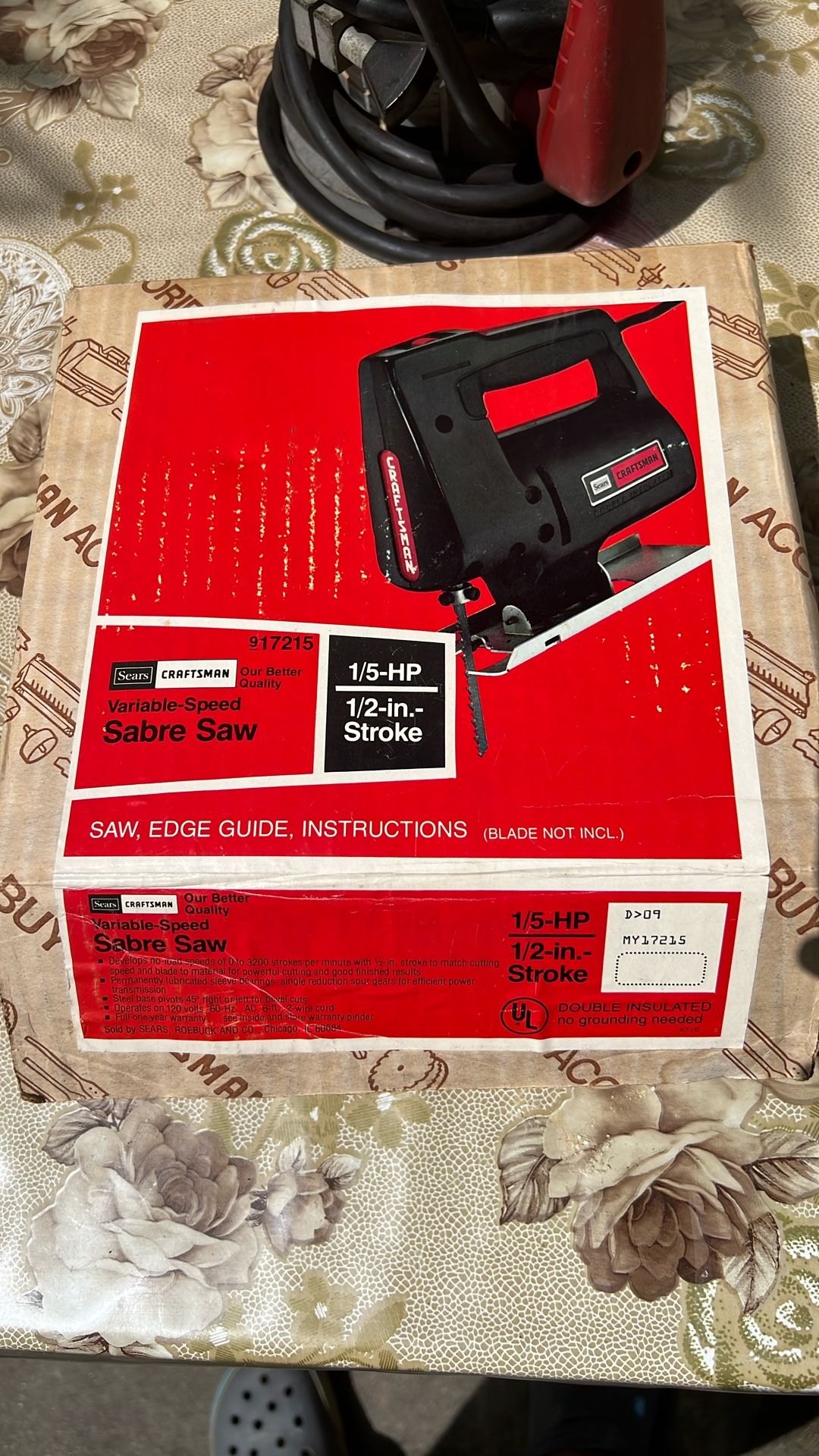 Variable Speed Saw / Jigsaw
