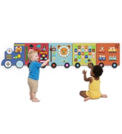 Felt Wall Busy Board Panels, Toddler Learning Activity Center, Montessori Philosophy Sensory, Educat