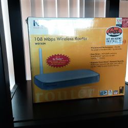 New NETGEAR WGT624 Wireless Router 108 Mbps Wireless 4-port

