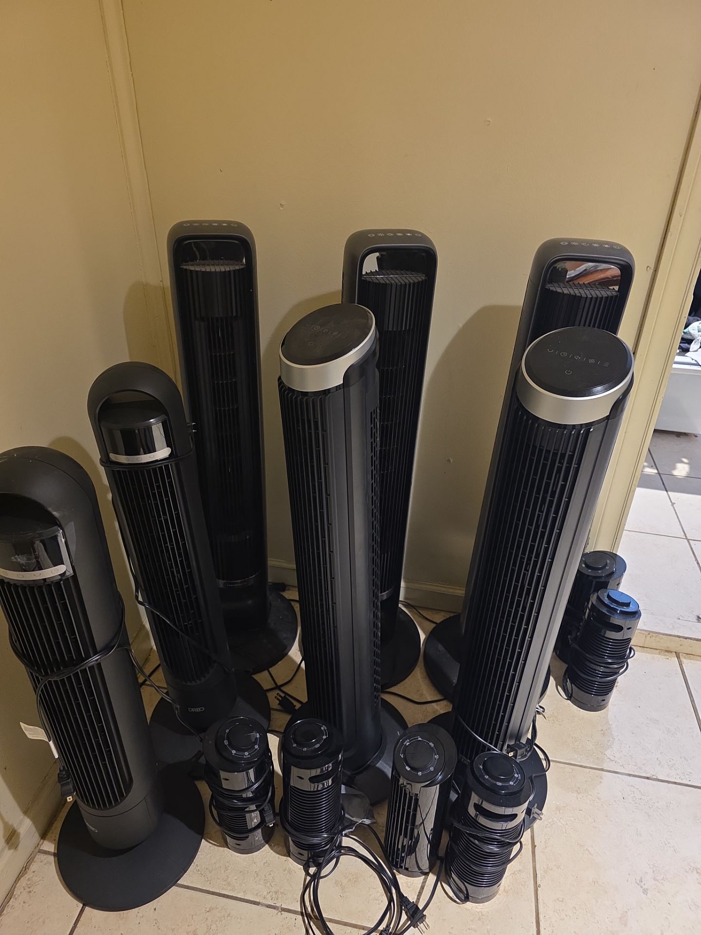 Standing fans