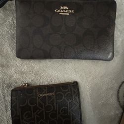 Coach & Cklein Wallet 