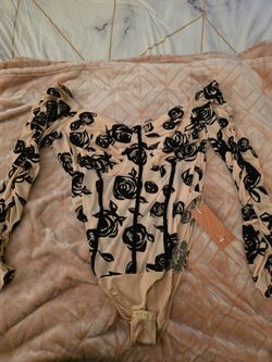 Flower Gothic Body Suit