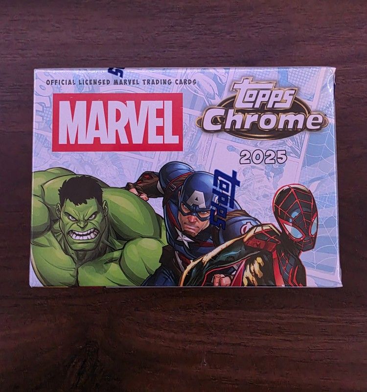 2025 Topps Chrome MARVEL Comics Blaster Box
