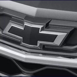 2018-2024 Chevrolet Equinox  Front & Rear Black Bowtie Emblem Kit OEM GM 