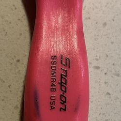 Snap-on Pink Ratcheting Screwdriver