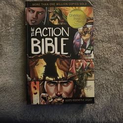 Original action Bible Comic Book