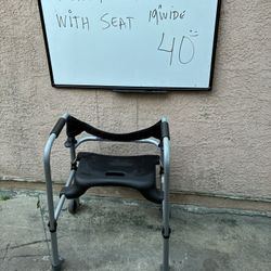 Roller Walker With Seat