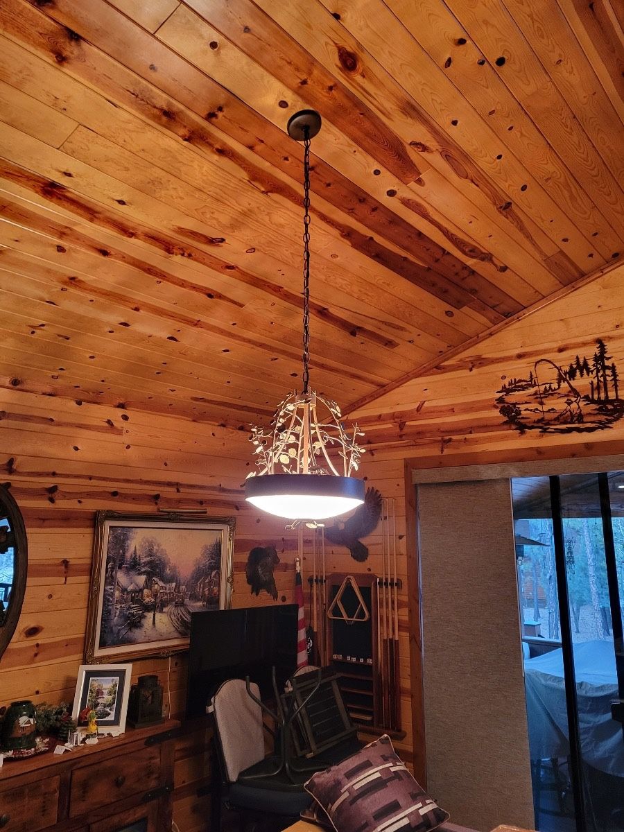 Pendant Light! Cabin Feel 