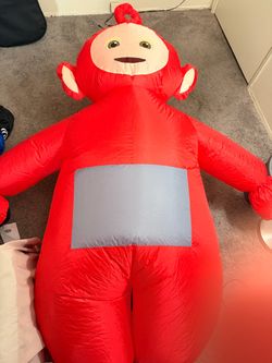 Teletubbie red (po) inflatable costume for Halloween