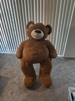 Teddy Bear 5Ft, Fluffy Life Size Giant Stuffed Bear , Cute Teddy Bear Plush Gift