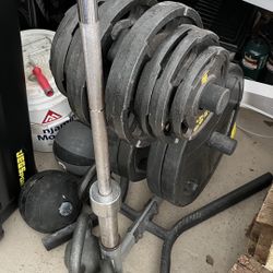 Olympic Weights And Bar