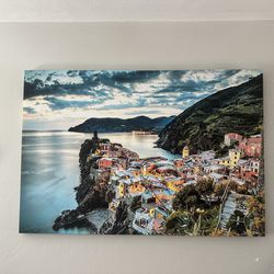 5 Large Canvas Paintings 