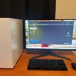 GAMING PC- AMD RYZEN 53600- NVIDIA GFORCE RTX3060 16gb plus setup