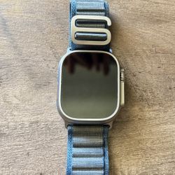 Apple Watch Ultra 2 - 49mm (Titanium, Navy Band) - Excellent Condition