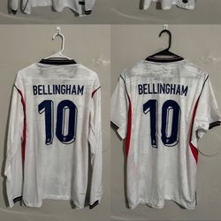 England 2026 Home Bellingham Jersey (medium Large XL 2X)