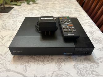 Sony Blu ray player with remote
