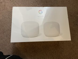 Google Nest WIFI Router And Point Brand New Sealed 