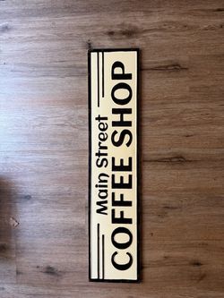 Coffee Shop Sign