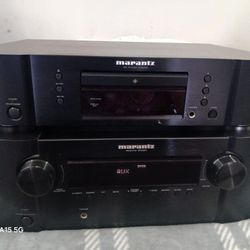 MARANTZ CD PLEYER  / MARANTZ RECEIVER 