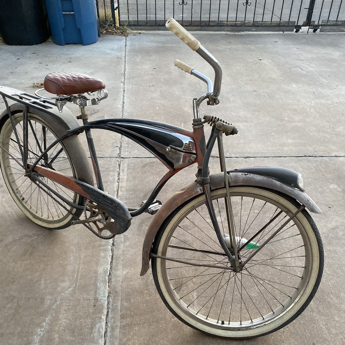 schwinn phantom bicycle for sale vintage 1950 Schwinn Black Phantom Bicycle Bike for Sale in Henderson, NV