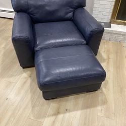 Genuine Leather Living Room Set 