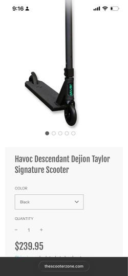 Havoc Descendant Dejion Taylor Signature Scooter