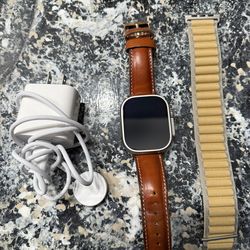 Apple Watch Ultra 2 - Natural Titanium Tan Alpine Loop Small - 64.0GB