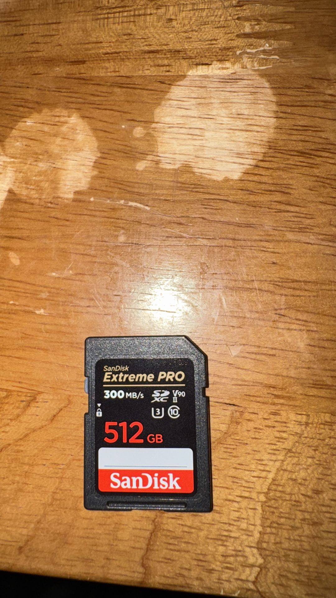 San Disk Extreme Pro 512 GB 300MB/S