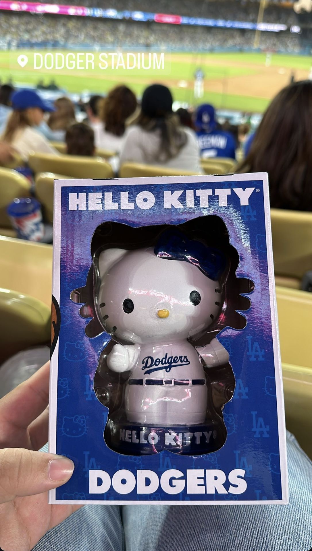 Dodger 2023 Hello Kitty Bobblehead