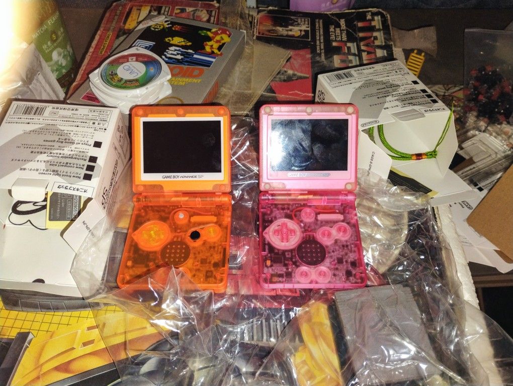 2 Brand New(ly) Assembled GBA SP