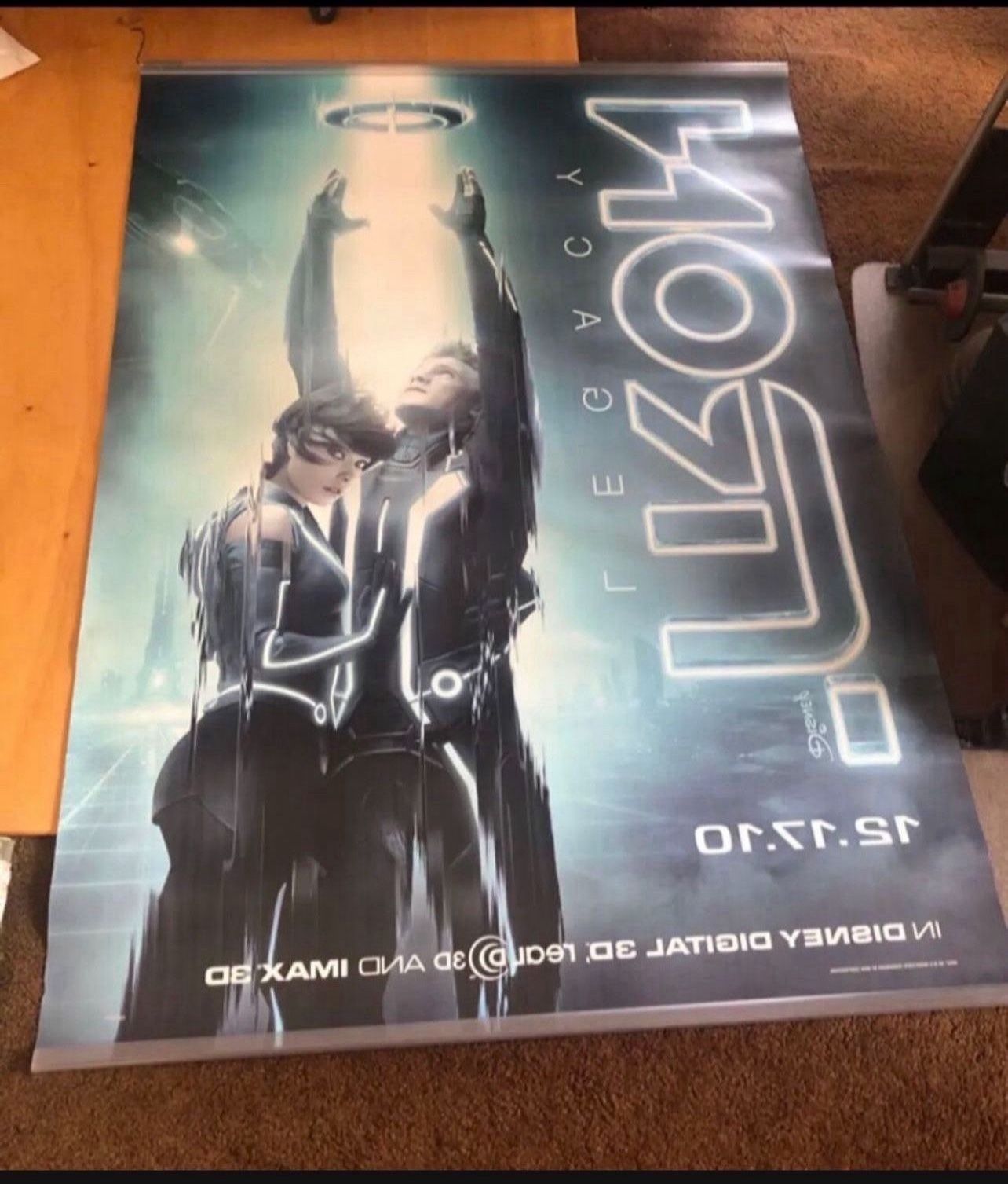 Tron movie posters 2010