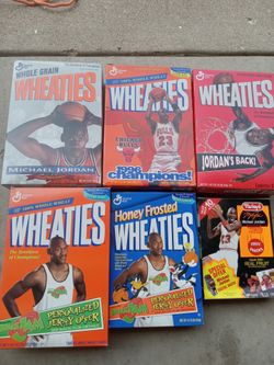 Michael Jordan Cereal Box Collection (5)