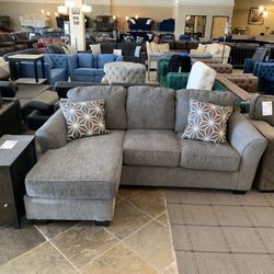 Grey Queen Sofa Chaise Sleeper January Special 20% Off 